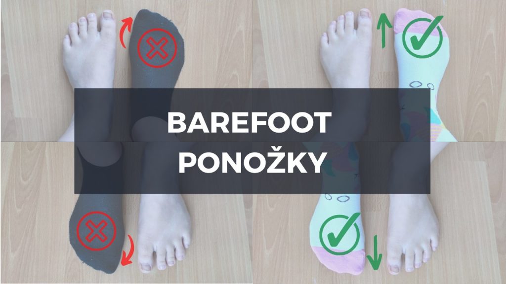 Barefoot ponožky